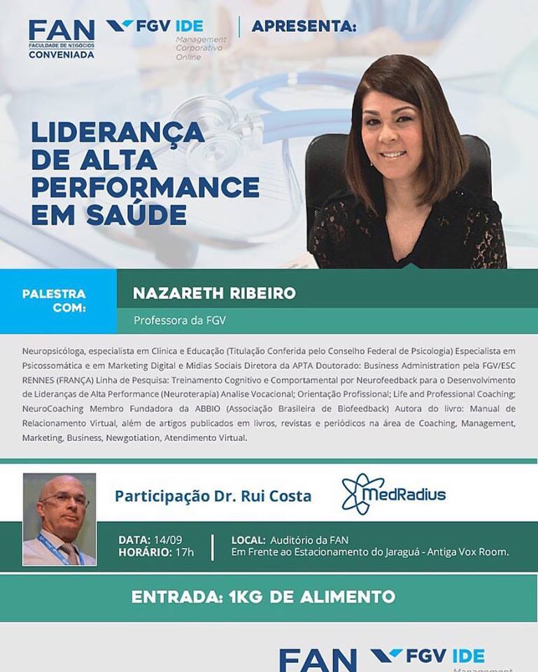 Palestra Liderança de Alta Performance - Nazareth Ribeiro