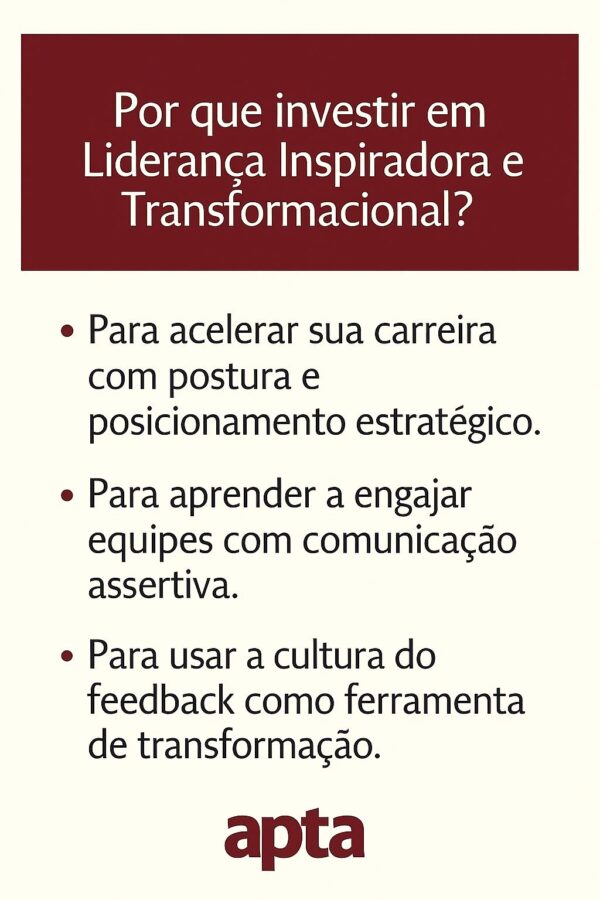 Liderança Inspiradora e Transformacional - Inscrição turma novembro 2025 - Imagem 4